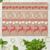 Linge De Cuisine Motif populaire de Noël (Plié)