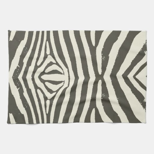 Linge De Cuisine Motif Poster de animal Zebra Stripe (Horizontal)