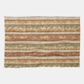 Linge De Cuisine Motif rayure rustique sud-ouest (7) (Horizontal)