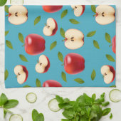 Linge De Cuisine Motif Red Apple (Plié)