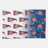 Linge De Cuisine Motif Red Gnome (Horizontal)