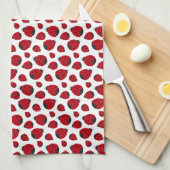 Linge De Cuisine Motif Red Ladybug (Quart Plié)