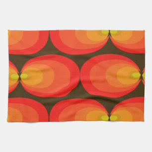 Linge De Cuisine motif rétro