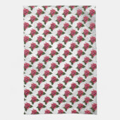 Linge De Cuisine Motif rose (Vertical)
