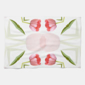 Linge De Cuisine Motif rose de kaléidoscope de tulipe (Horizontal)