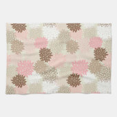 Linge De Cuisine Motif rose et Brown de maman (Horizontal)