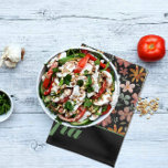 Linge De Cuisine motif rose fleur sauvage nom personnalisé noir<br><div class="desc">Fleurs orange motif nom personnalisé noir Serviettes de cuisine. Cette serviette de cuisine est la façon parfaite de montrer votre amour pour la cuisine. Le motif floral saule aquarelle saura vous mettre un sourire sur le visage,  et le nom personnalisé en fera un cadeau spécial pour toute occasion.</div>