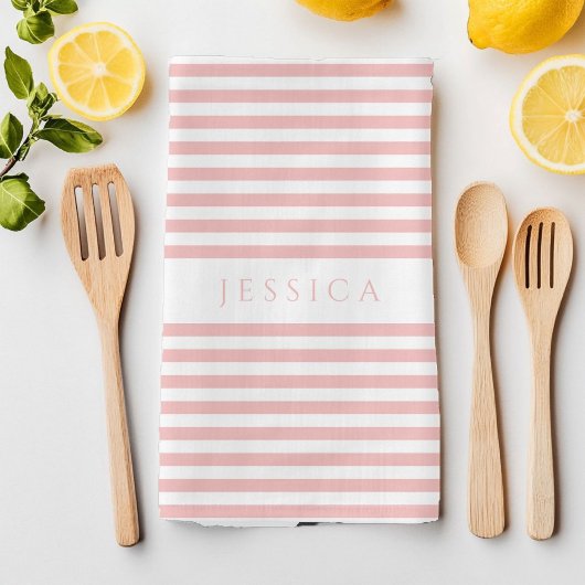 Linge De Cuisine Motif rose moderne