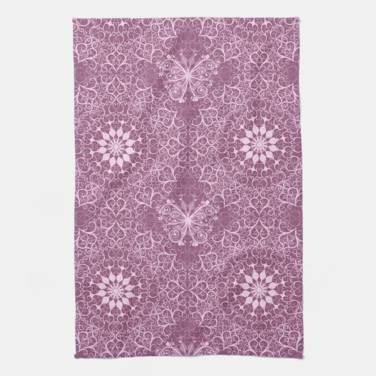 Linge De Cuisine Motif rose vintage (Vertical)