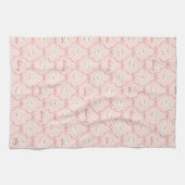 Linge De Cuisine Motif Ruban Rose Hedwig (Horizontal)