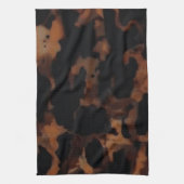 Linge De Cuisine Motif sans fil Tortoiseshell, Chic TortoiseShell (Vertical)