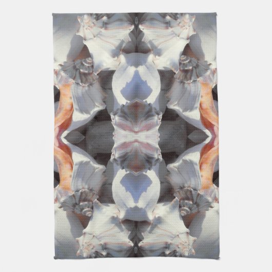 Linge De Cuisine Motif Sea Shells (Vertical)