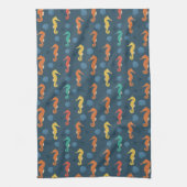 Linge De Cuisine Motif Seahorse (Vertical)
