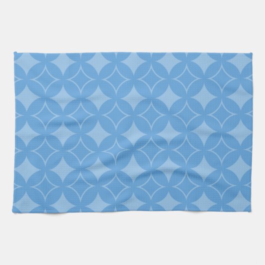 Linge De Cuisine Motif shippo bleu ciel (Horizontal)
