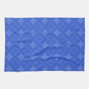 Linge De Cuisine Motif shippo bleu royal