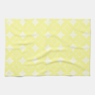 Linge De Cuisine Motif shippo jaune citron