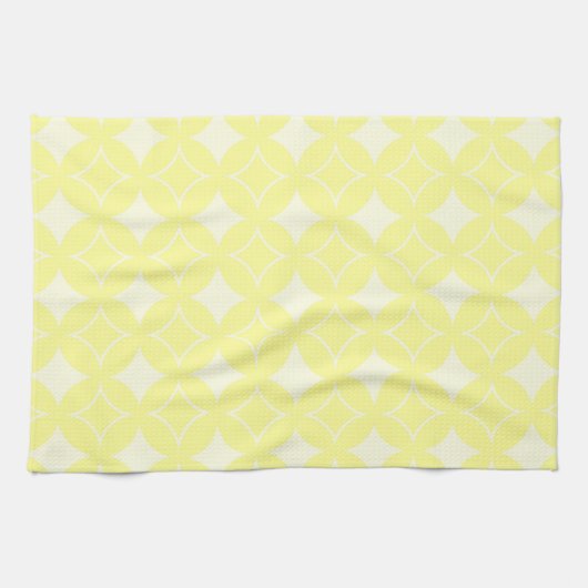 Linge De Cuisine Motif shippo jaune citron (Horizontal)