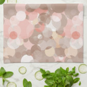 Linge De Cuisine Motif simple - cercles (Plié)