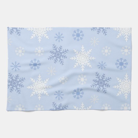 Linge De Cuisine Motif Snowflake (Horizontal)
