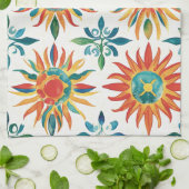 Linge De Cuisine Motif Soleil (Plié)