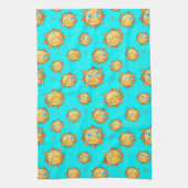 Linge De Cuisine Motif soleil d'été (Vertical)