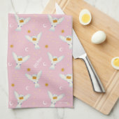 Linge De Cuisine Motif Solstice Hedwig Rose (Quart Plié)