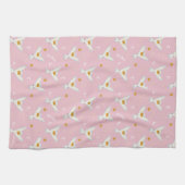 Linge De Cuisine Motif Solstice Hedwig Rose (Horizontal)