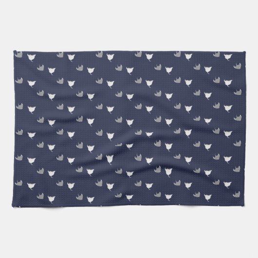 Linge De Cuisine Motif Stingray (Horizontal)