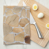Linge De Cuisine Motif Stony (Quart Plié)