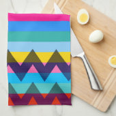 Linge De Cuisine Motif tendance Chevron Stripes #27 (Quart Plié)