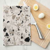 Linge De Cuisine Motif Terrazzo (Quart Plié)