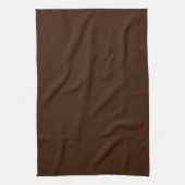 Linge De Cuisine Motif texturé en mosaïque Brown foncé (Vertical)