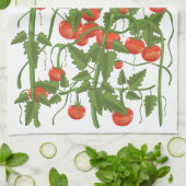 Linge De Cuisine Motif Tomates (Plié)