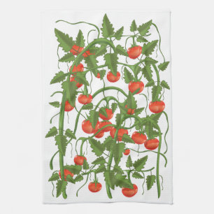 Linge De Cuisine Motif Tomates