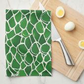 Linge De Cuisine Motif Tortue Shell (Quart Plié)