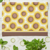 Linge De Cuisine Motif tournesol (Plié)