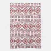Linge De Cuisine Motif traditionnel, Motif traditionnel roumain T-S (Vertical)
