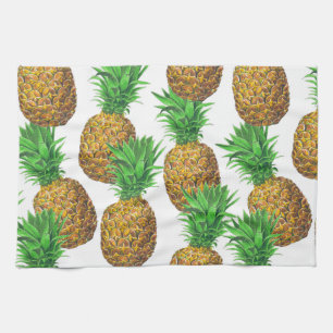 Linge De Cuisine Motif transparent avec ananas