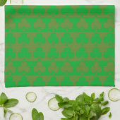 Linge De Cuisine Motif Trèfle (Plié)