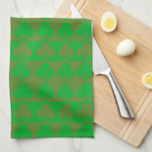 Linge De Cuisine Motif Trèfle (Quart Plié)
