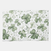 Linge De Cuisine Motif Trèfle Vert • St. Patrick’s Day (Horizontal)