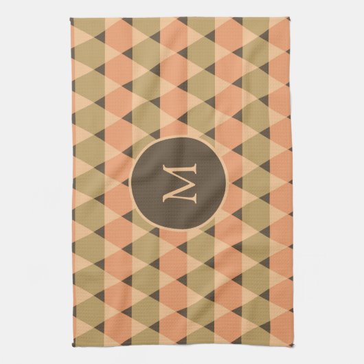 Linge De Cuisine Motif triangles (Vertical)