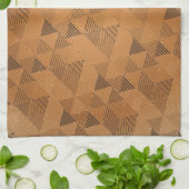 Linge De Cuisine Motif Triangles 5 (Plié)