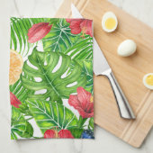 Linge De Cuisine Motif tropical (Quart Plié)