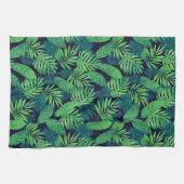 Linge De Cuisine Motif tropical de feuille (Horizontal)