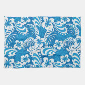 Linge De Cuisine Motif tropical de ketmie (Horizontal)