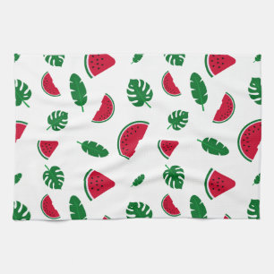 Linge De Cuisine motif tropical, motif pastèque, mer tropicale