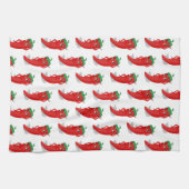 Linge De Cuisine Motif vertical Red Pepper Diva (Horizontal)