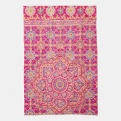 Linge De Cuisine Motif vintage de broderie indienne (Vertical)