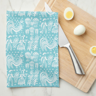 Linge De Cuisine Motif vintage de Pyrex - Butterprint amish (blanc)